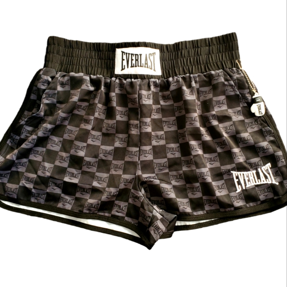NWT Everlast Black Boxer Style Shorts